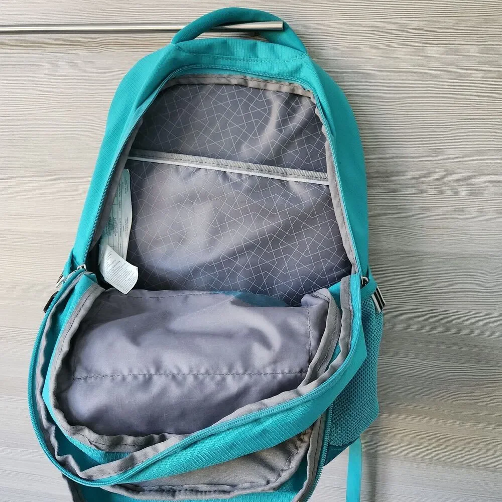 High Sierra Unisex Riprap Water Repellent Everyday Laptop Backpack Aqua Blue - Picture 15 of 16